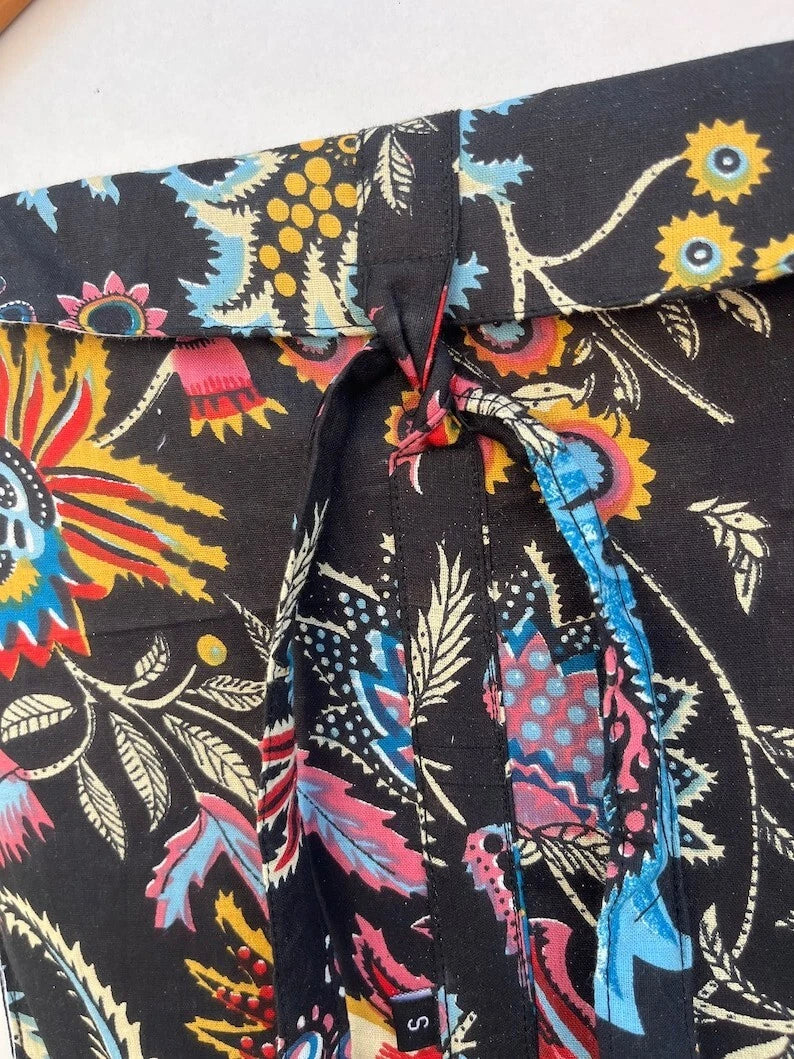 Indian 100%Cotton Floral Print PJ Set Bridesmaid Pajama Set Women Nightwear Suit