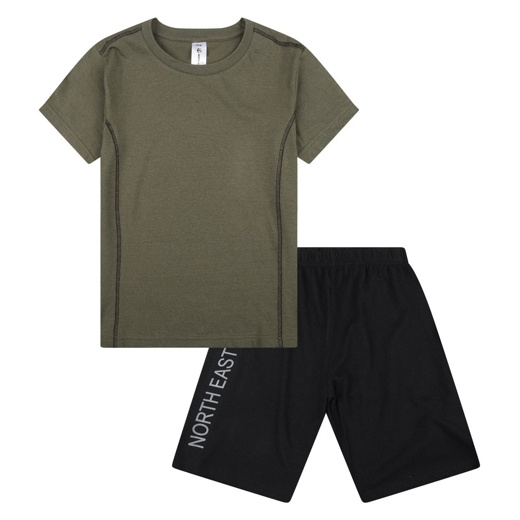 Boys Short Pyjamas Sleep Lounge Night Wear 9 to 16 Years PJ Sets North East BNWT