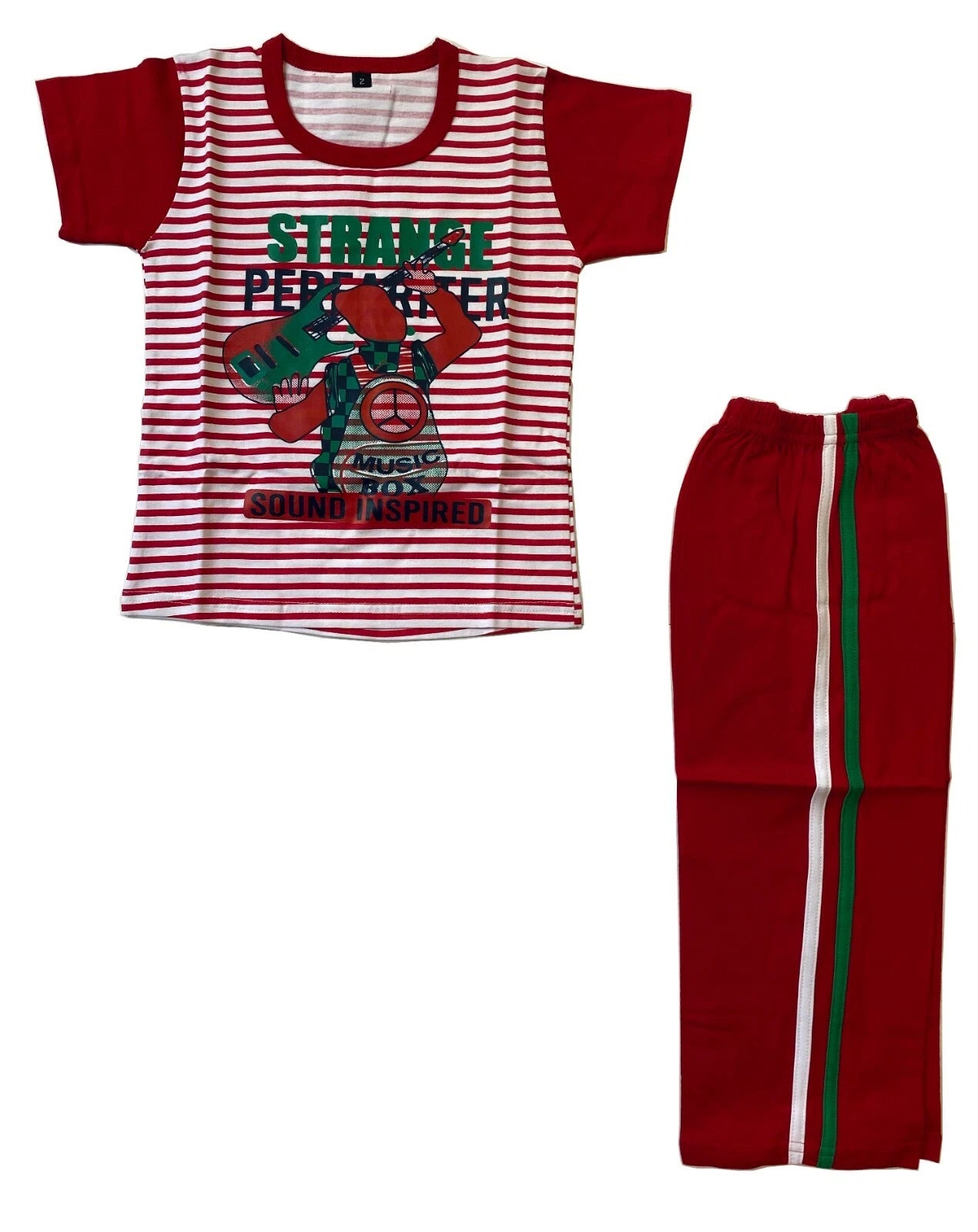 Boys Kids Toddler Sleepwear 2Pcs Pajama Pure Cotton PJs 3T 36 Months Night Wear