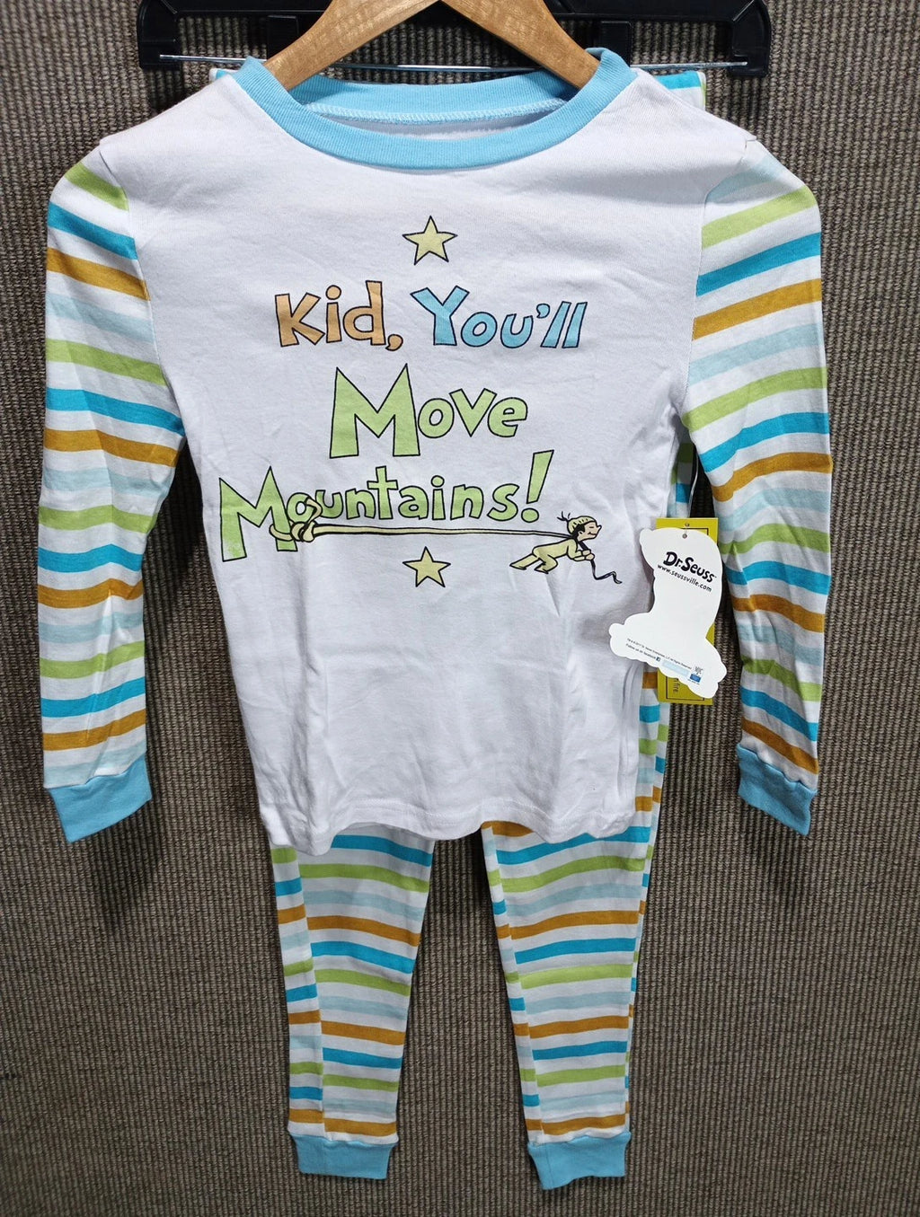 Dr Seuss Two-piece Pajama Set Kids Large New