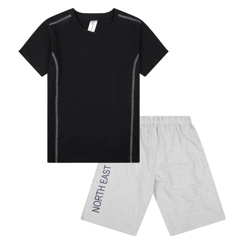 Boys Short Pyjamas Sleep Lounge Night Wear 9 to 16 Years PJ Sets North East BNWT