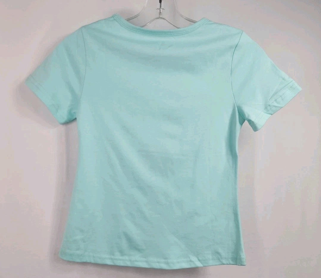 Unicabbit21 Girl's Size 6 100% Cotton Multicolored Pajama Set Pants & Top