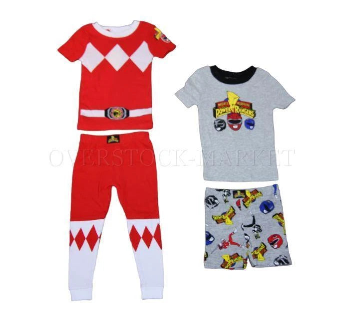 NEW! TODDLER BOY'S KOMAR KID'S 4 PIECE CHARACTER SLEEPWEAR SET! VARIETY SZ/CLRS
