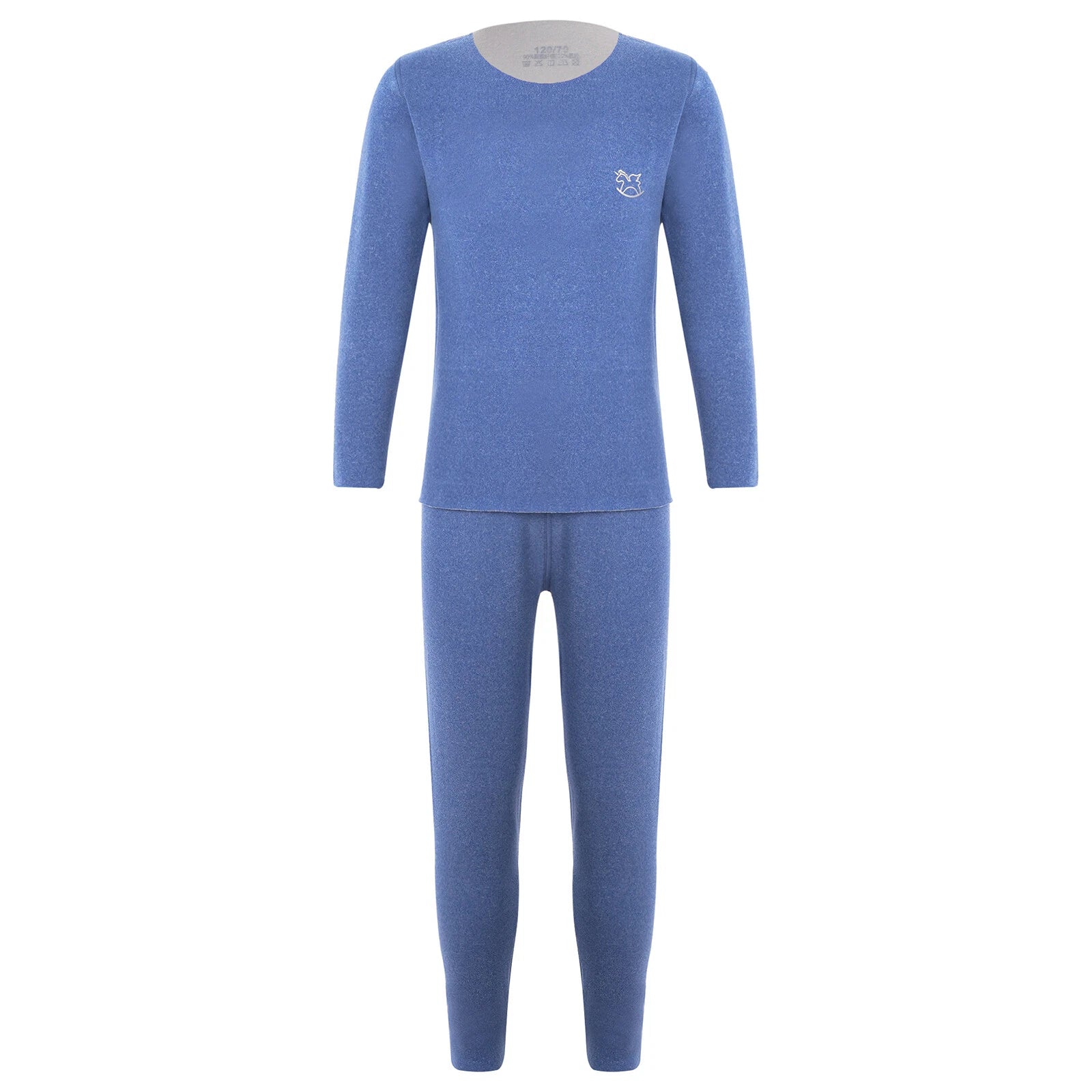 Kids Boys Girls Top With Trousers Cold Weather Loungewear Warm Homewear Pyjama