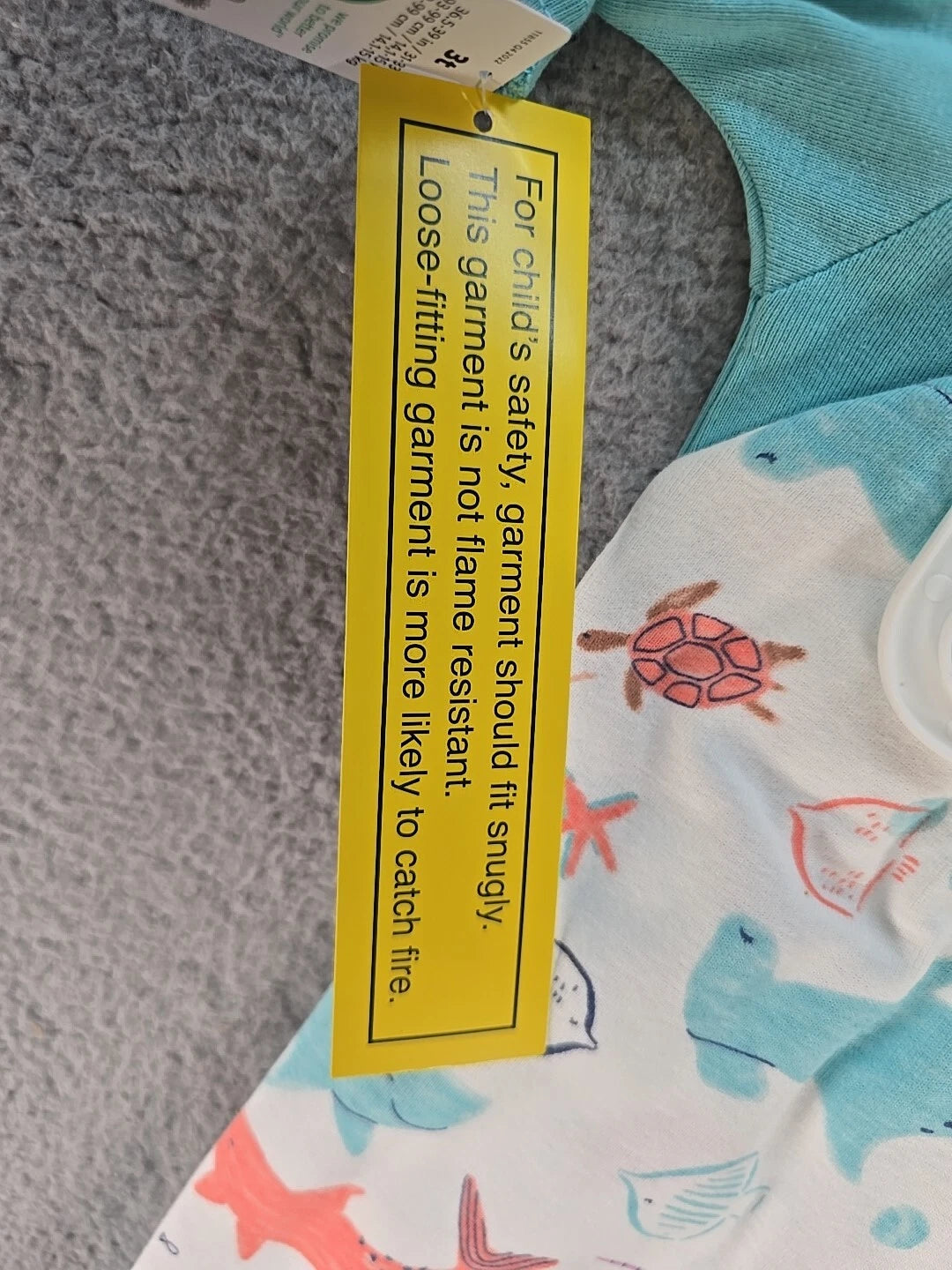 Carters 4 Piece Mermaid Pajama Set Girls 3T