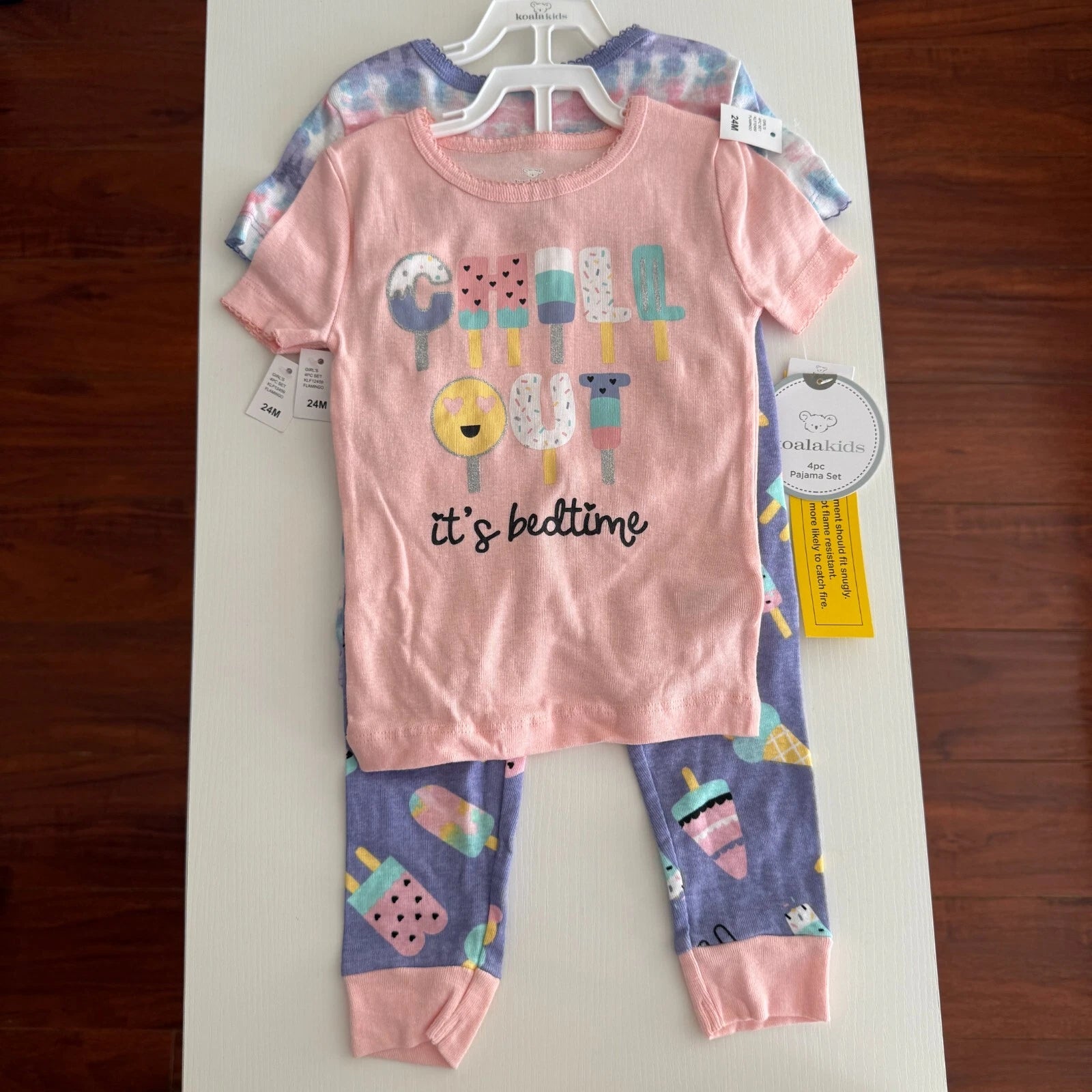 Koala Kids 4 pc Pajama Set 24m