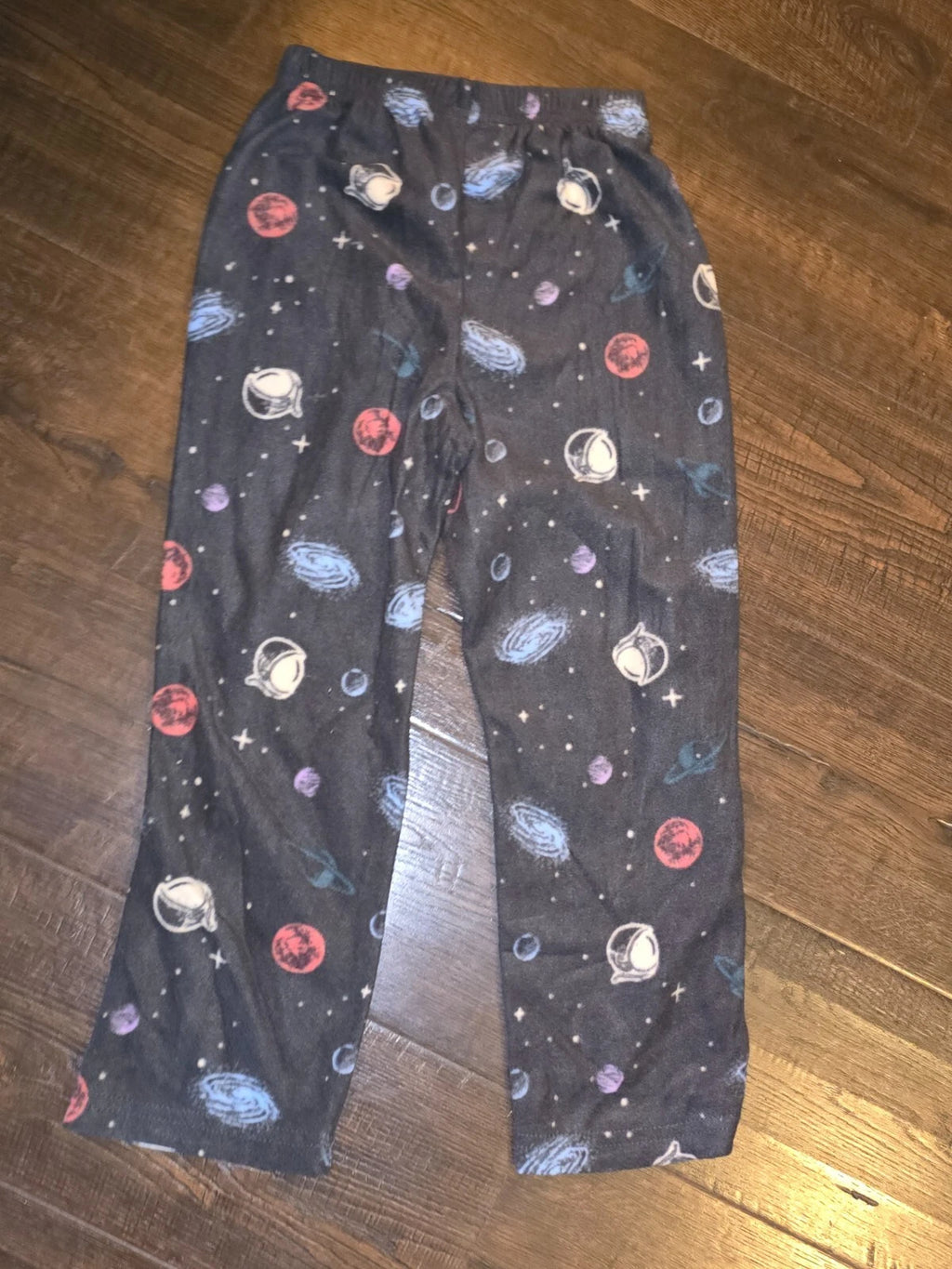 Wonder Nation  Pajamas Boys Astronaut Space Set Gray Out Of This World Sz XS M