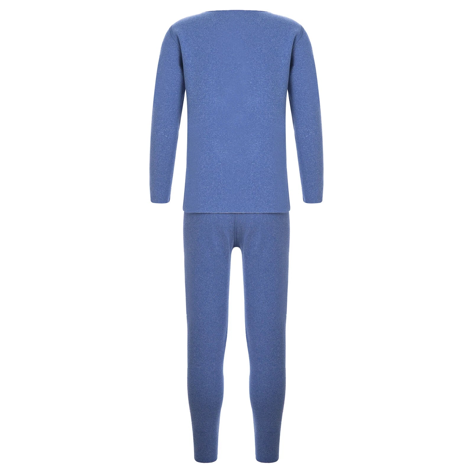 Kids Boys Girls Top With Trousers Cold Weather Loungewear Warm Homewear Pyjama