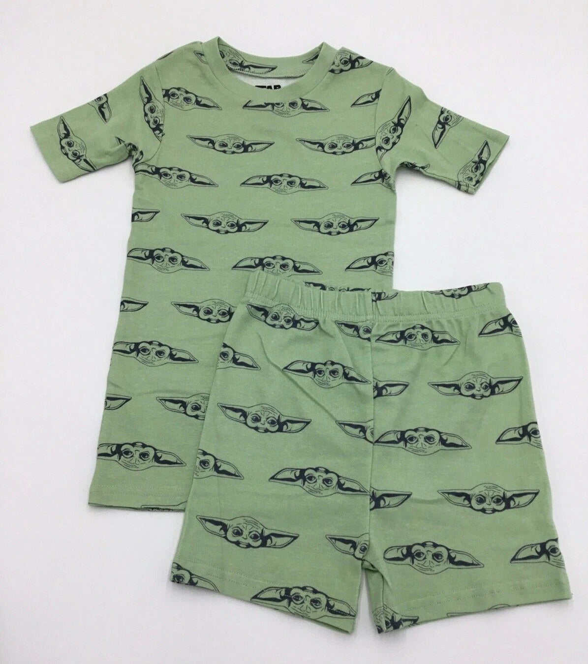 Star Wars The MANDALIRIAN kuids 4 Pieces Pajama Set, Green Multi, Size-2T