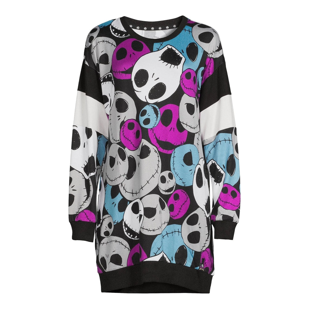 Disney Nightmare Before Christmas Womens Sleep Shirt Pajama Sock Set XS-2X PLUS