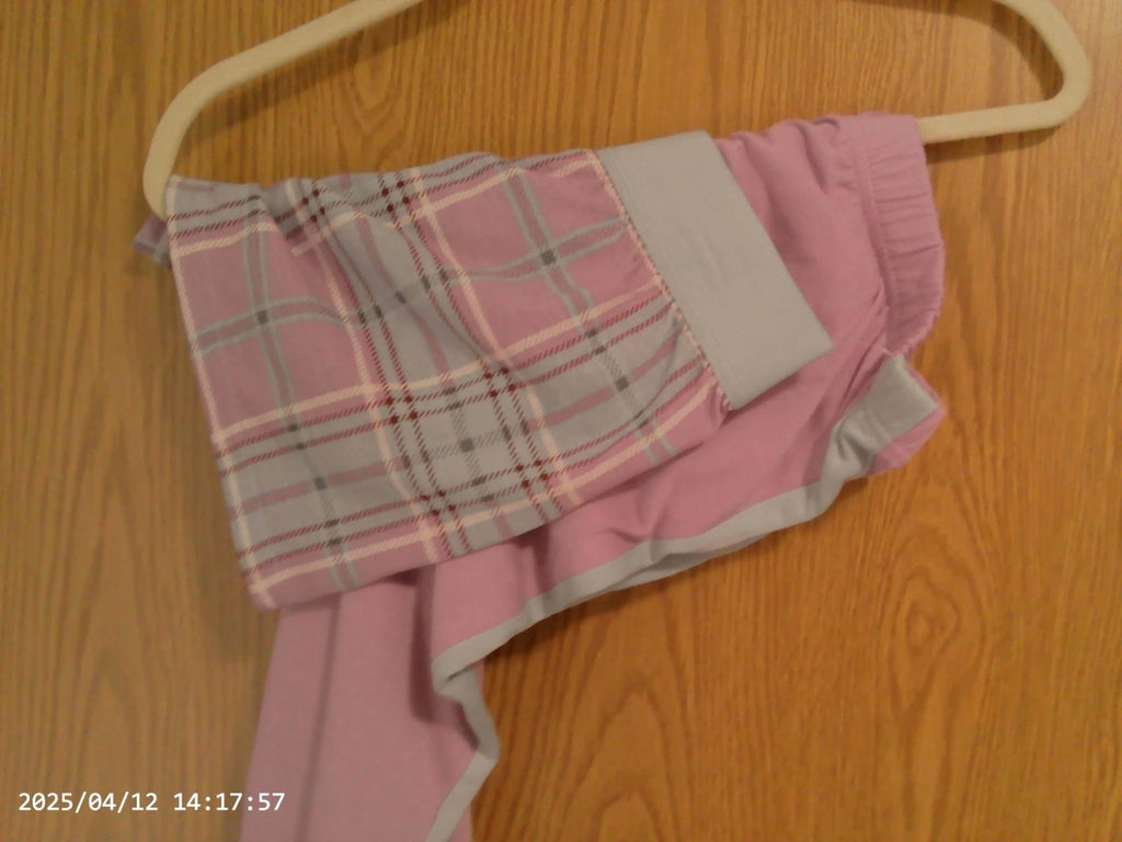 Girls 3 Piece Lavender PJ Set (Pants, Shorts & T Shirt) Size L 14 There Abouts