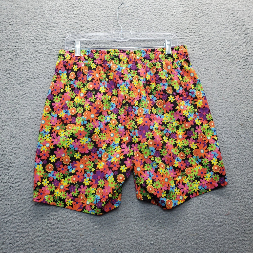 WeSC 2 Piece Pajama Set Unisex Large Multi Oden Flower Child AOP Short Sleeve