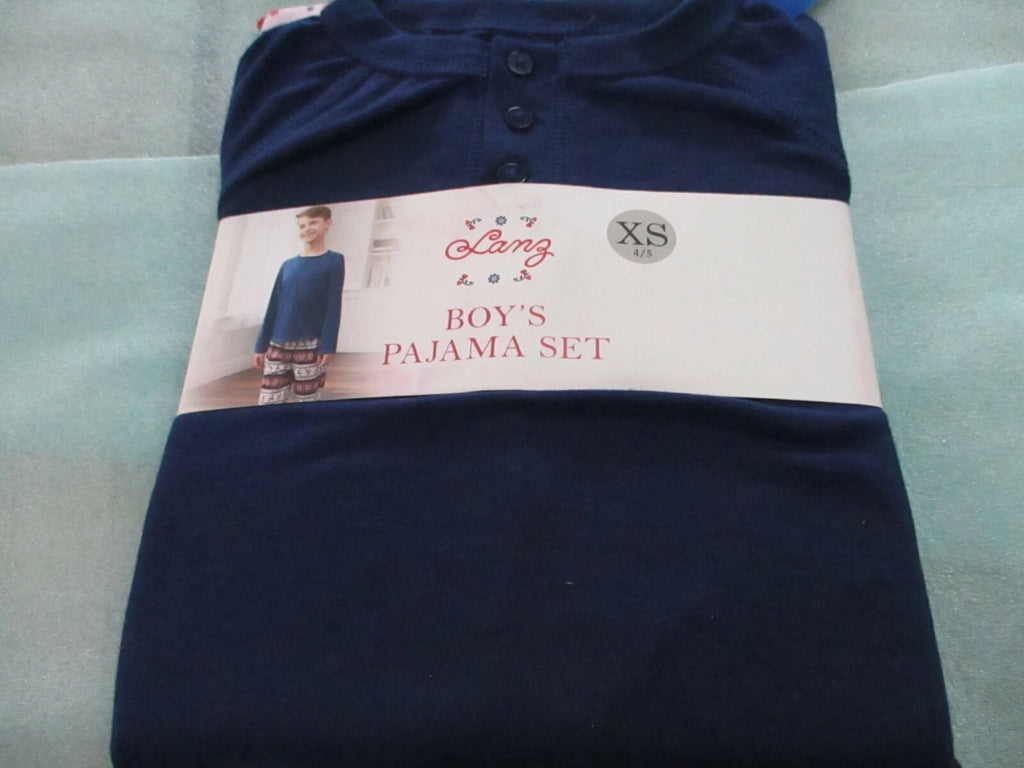 Lang BOY"S PAJAMA SET IVRYMULT Color Christmas Pajama Set - NEW