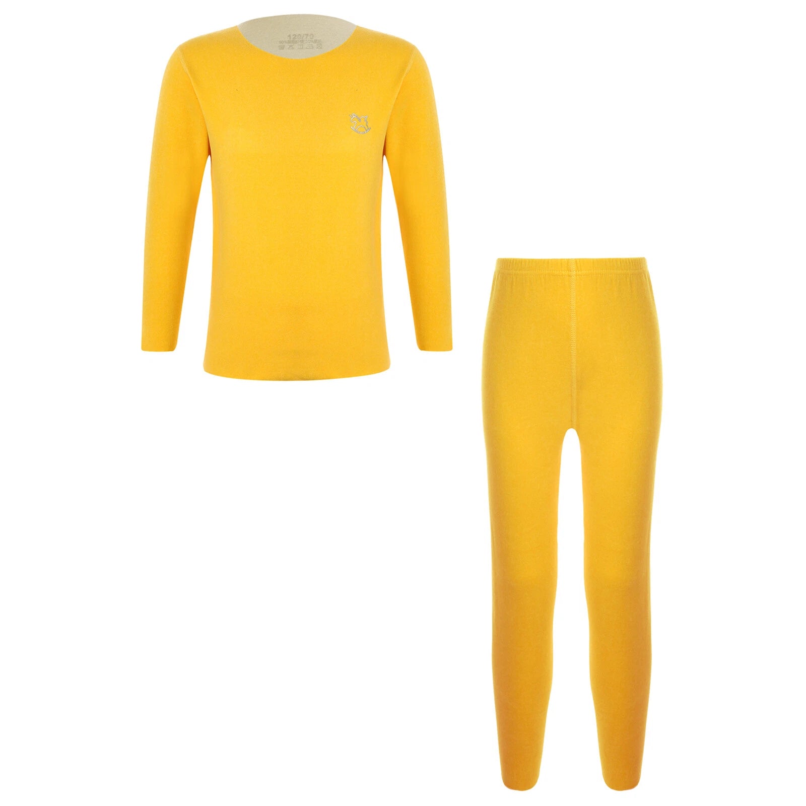 Kids Boys Girls Shirt And Pants Set Pyjama Top With Trousers Long Sleeve Warm