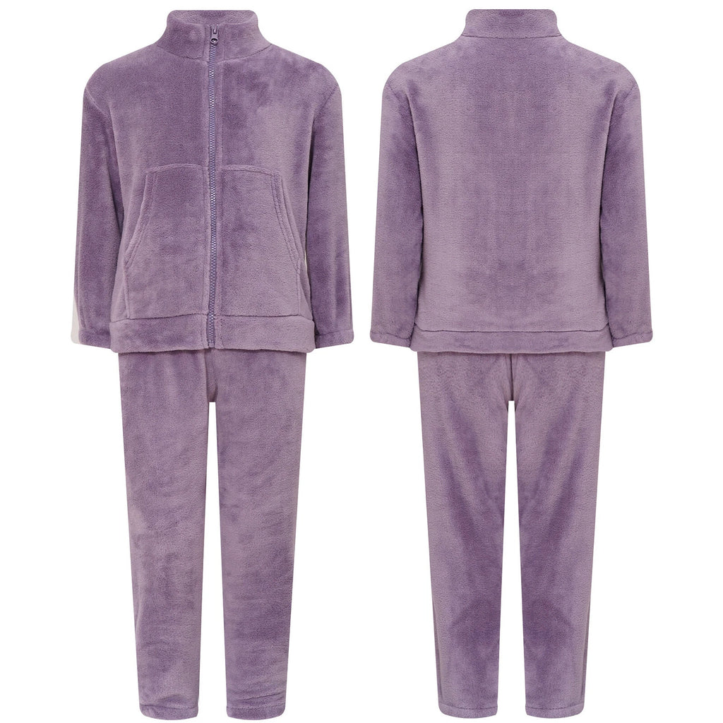 Kids Nightwear Teenagers Housewear Clothing Set Pyjama Set Matching Warm-