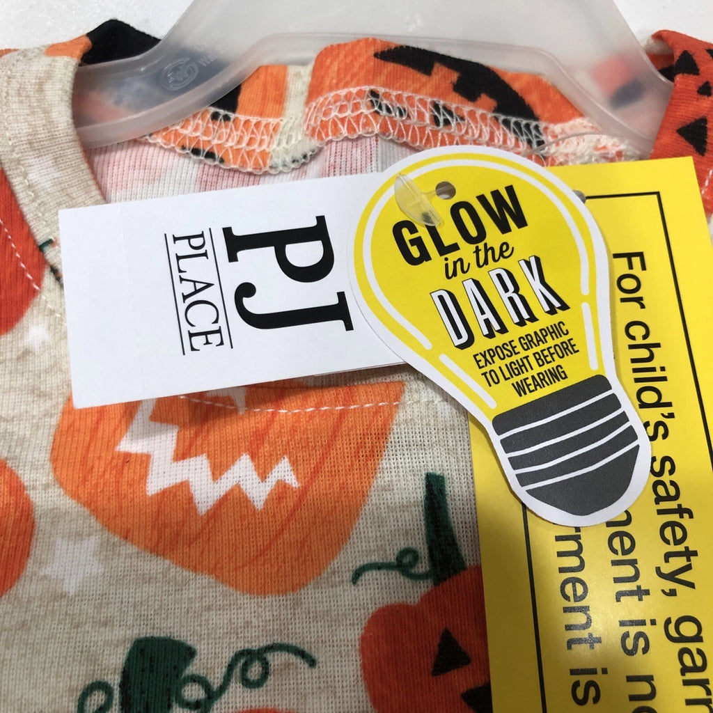 The Children's Place Jack-O-Lantern Pajama Set 4T