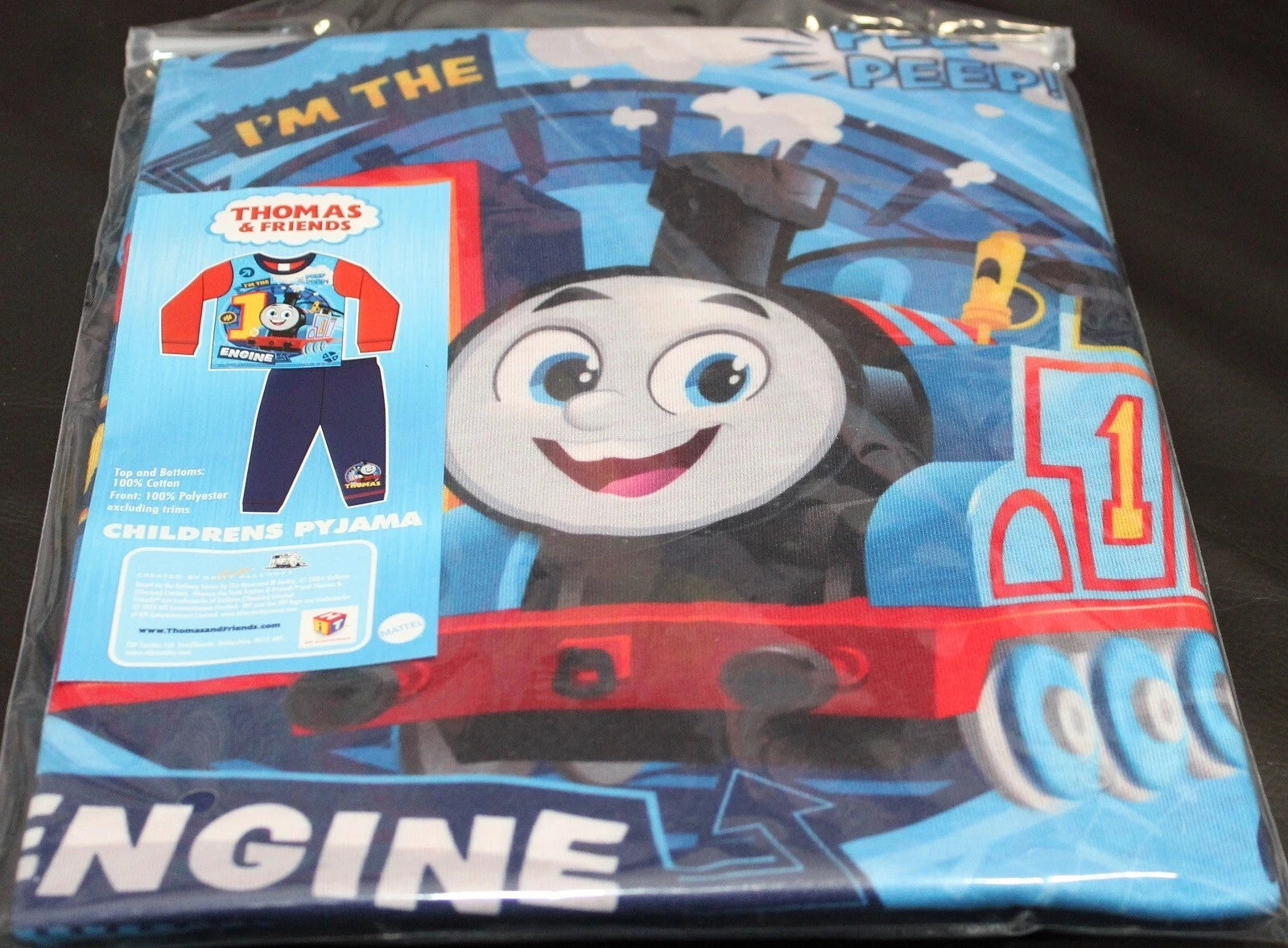 THOMAS THE TANK ENGINE Pyjamas / Boy's THOMAS PJs Sizes 18 months-5 years