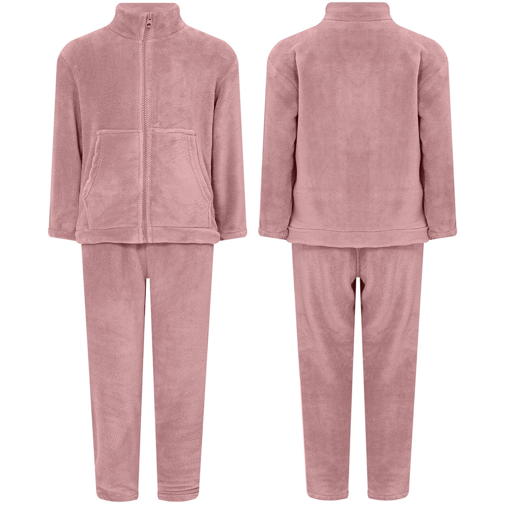 Kids Nightwear Teenagers Housewear Clothing Set Pyjama Set Matching Warm-