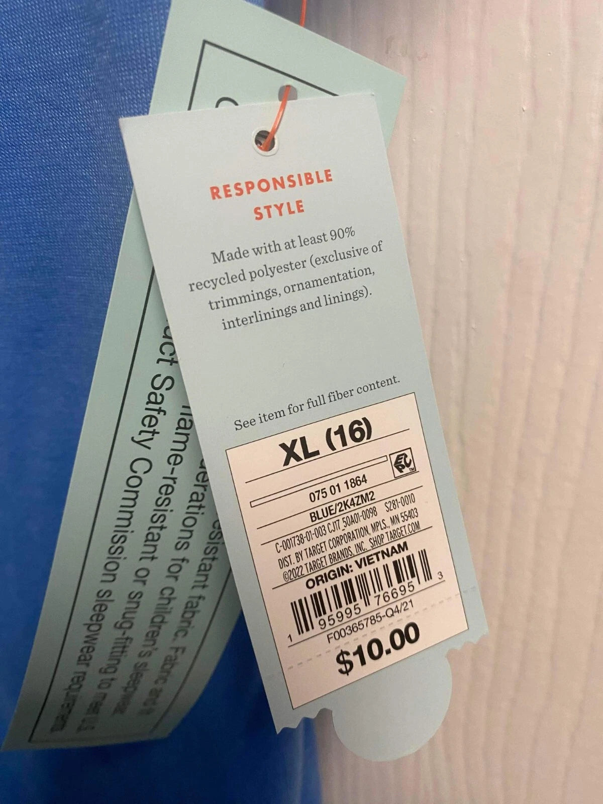 Cat & Jack Boy's 2pc Palm Tie-Dye Pajama Set