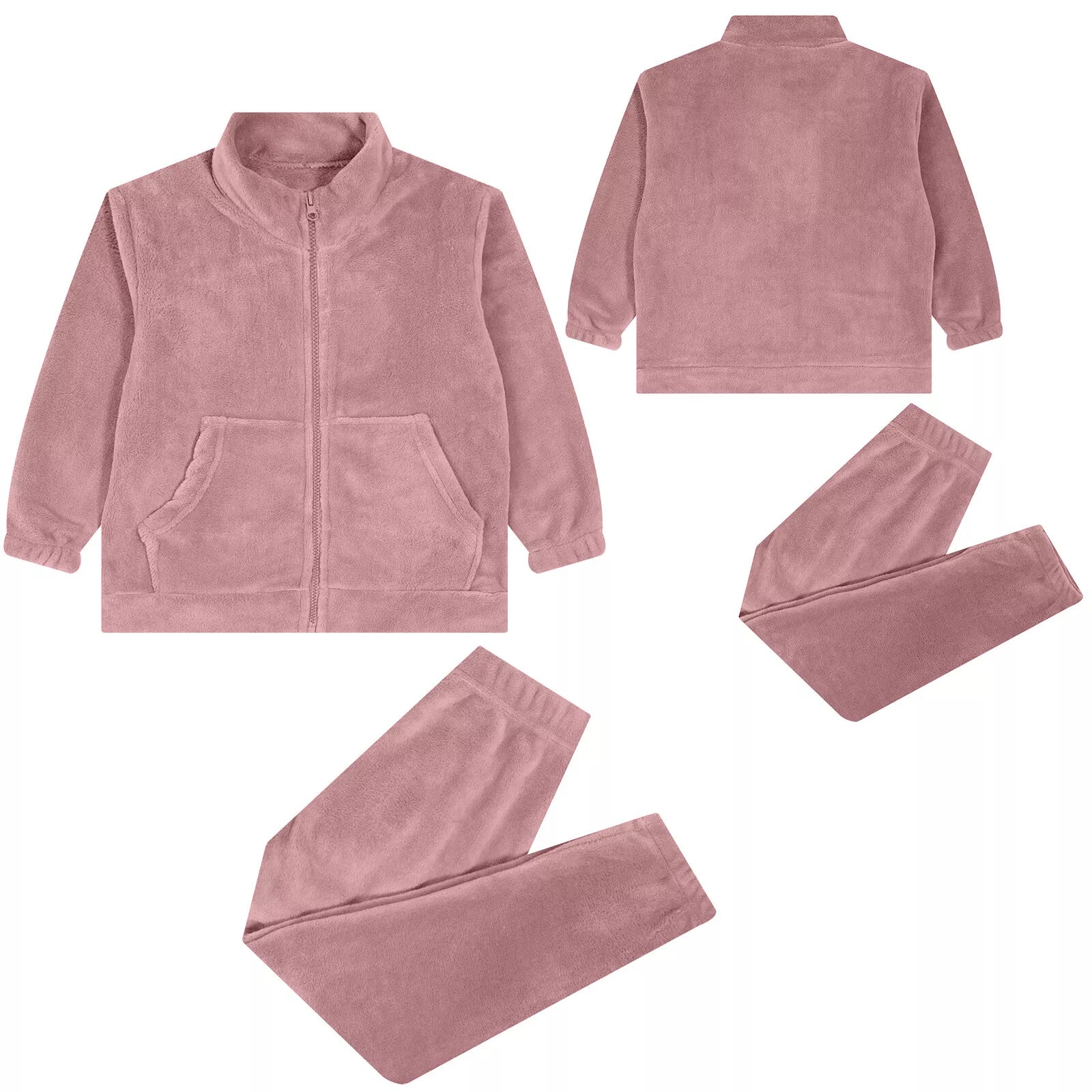 Kids Nightwear Teenagers Housewear Clothing Set Pyjama Set Matching Warm-