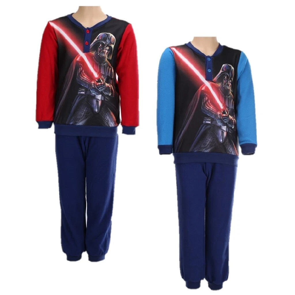 Disney Boys Thermal Fleece Kids Pyjamas