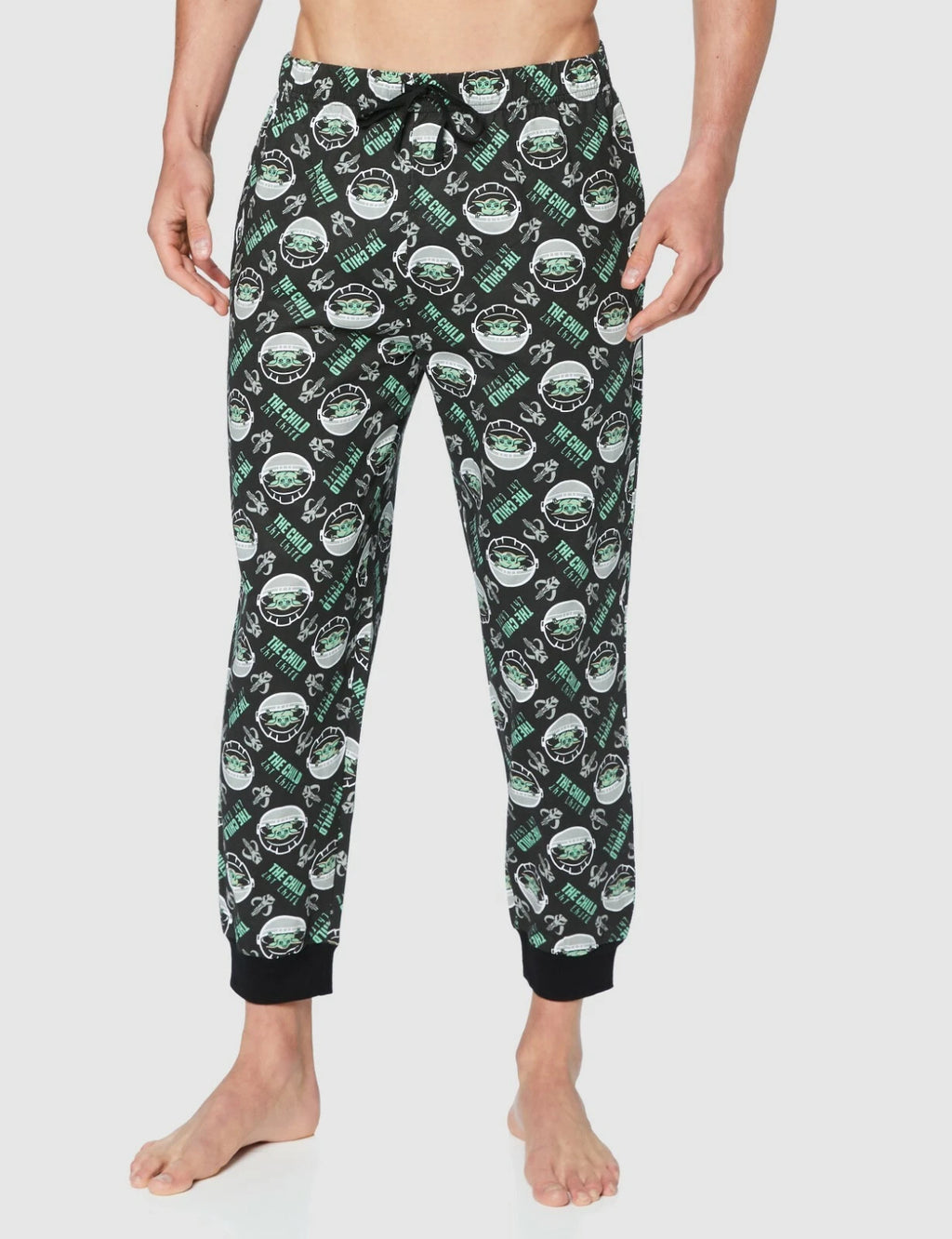 Star Wars The Mandalorian Mens Pyjamas Baby Yoda PJs XS to XXL
