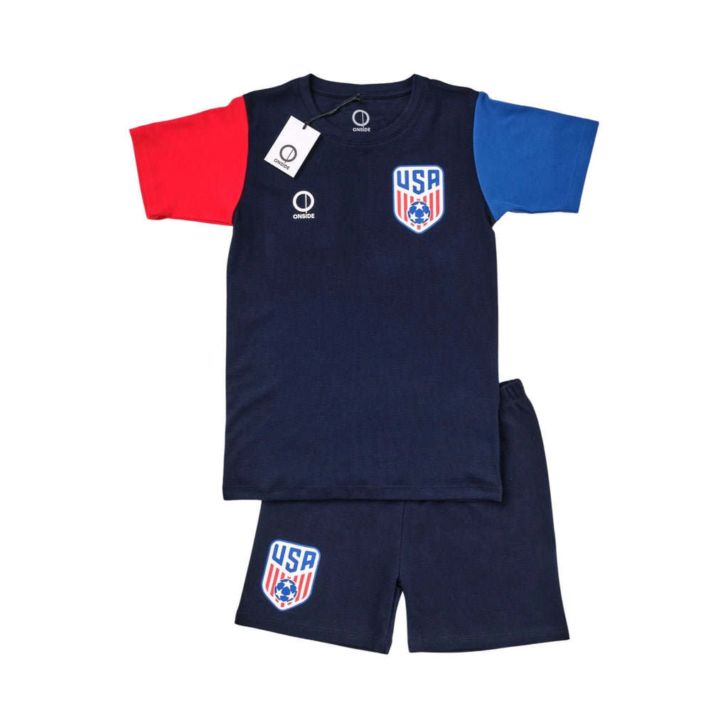$98 ONSIDE US Soccer Team Pajama Set Unisex Kids Teens Women Men