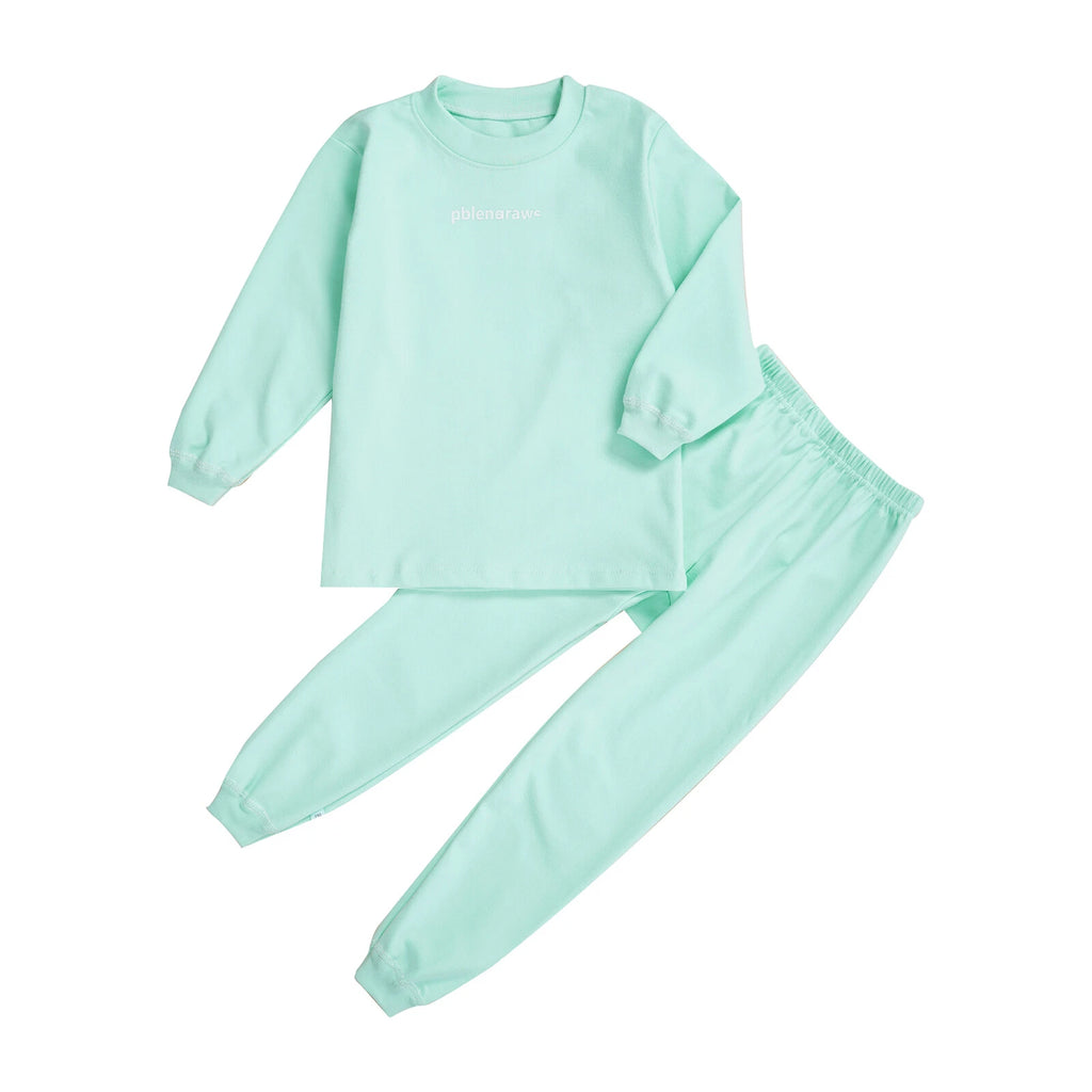 Kids Nightwear Teenagers Housewear Clothing Set Pyjama Set Matching Warm-