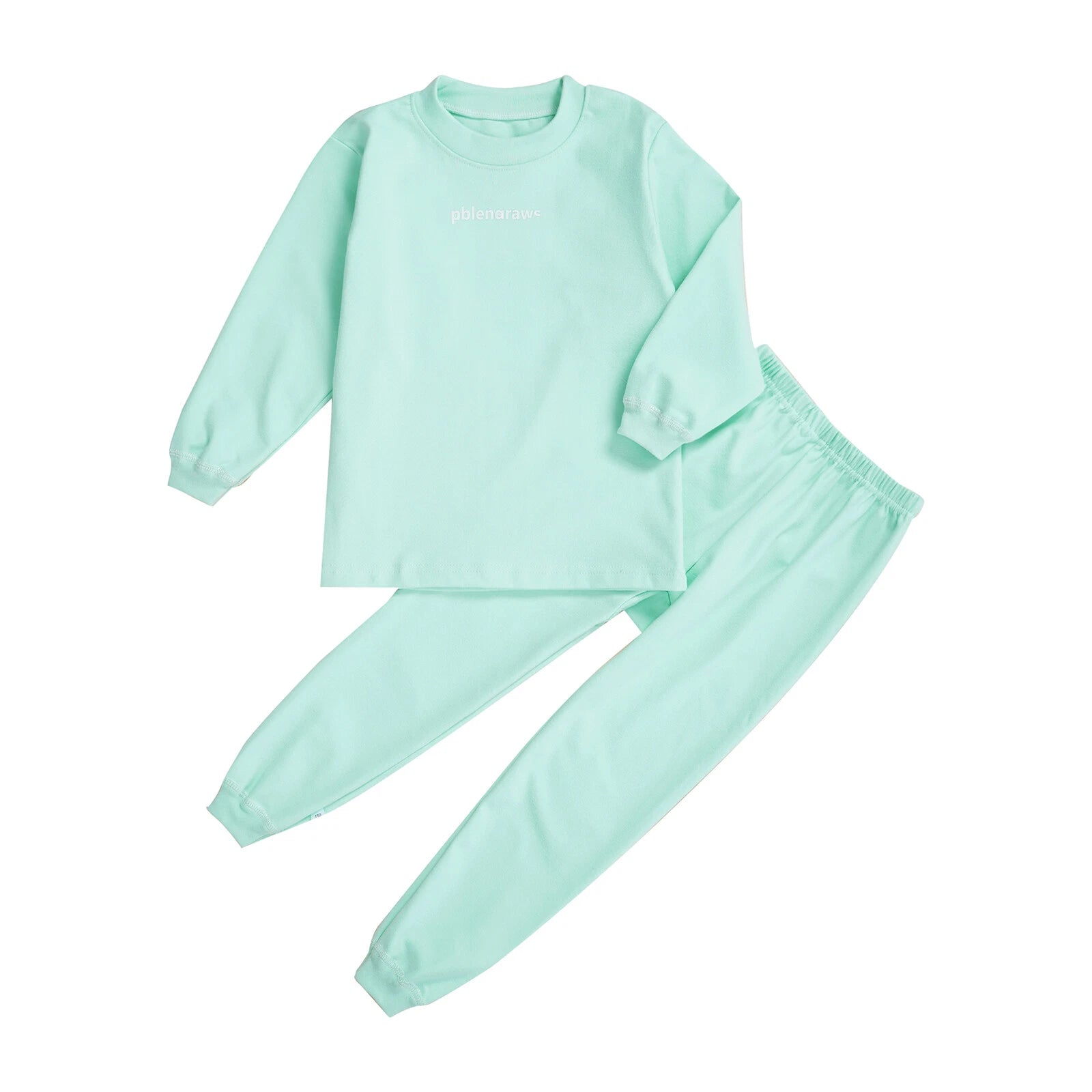 Kids Nightwear Teenagers Housewear Clothing Set Pyjama Set Matching Warm-