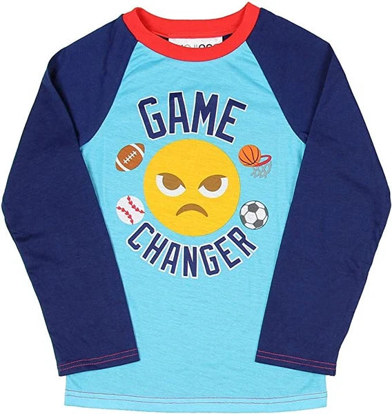 JoyPixels Game Changer Sports Emojis Youth 2 Piece Pajama Set New