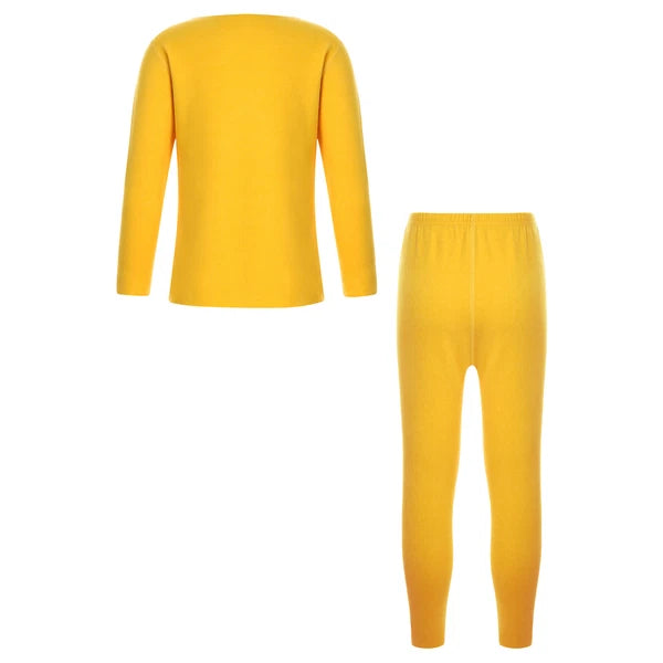 Kids Boys Girls Shirt And Pants Set Pyjama Top With Trousers Long Sleeve Warm