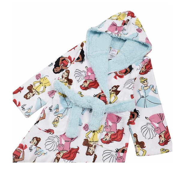 Centric Brands Kids Fleece Hooded Robe with Coordinating 2-Piece Character Pa...