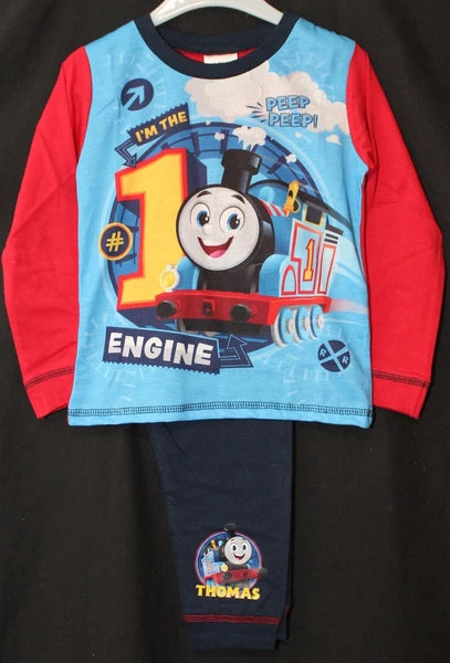 THOMAS THE TANK ENGINE Pyjamas / Boy's THOMAS PJs Sizes 18 months-5 years