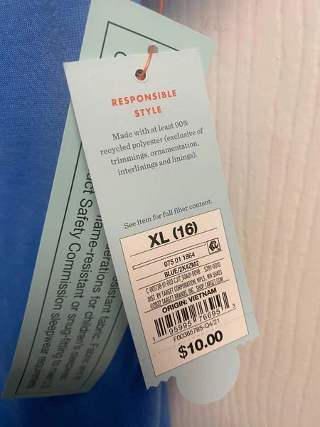 Cat & Jack Boy's 2pc Palm Tie-Dye Pajama Set