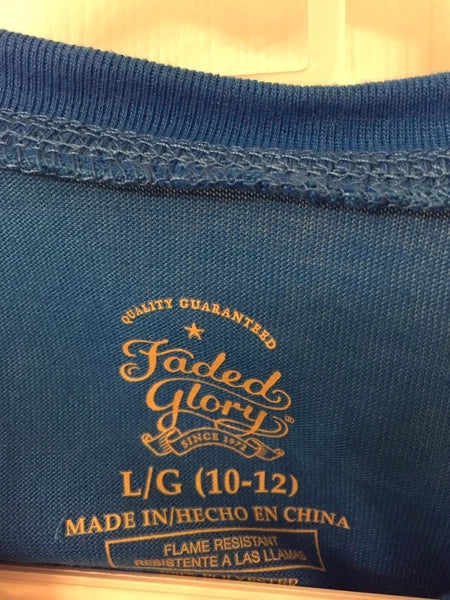 Faded Glory Boys 2 Piece Pajama Set L Sports, or  XS & L Varsity  NWT