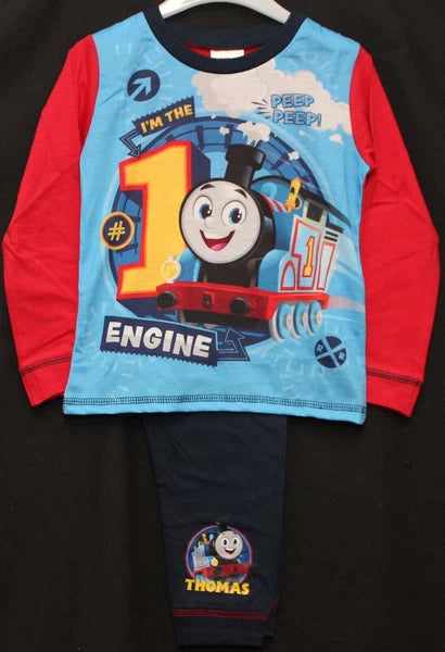 THOMAS THE TANK ENGINE Pyjamas / Boy's THOMAS PJs Sizes 18 months-5 years