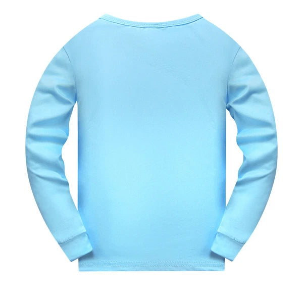 Geometry Dash 5-13 Year Old Boys' Pajama Set Girls' Round Neck Long Sleeve Set