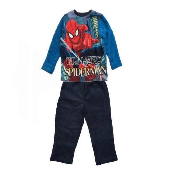 Disney Boys Thermal Fleece Kids Pyjamas