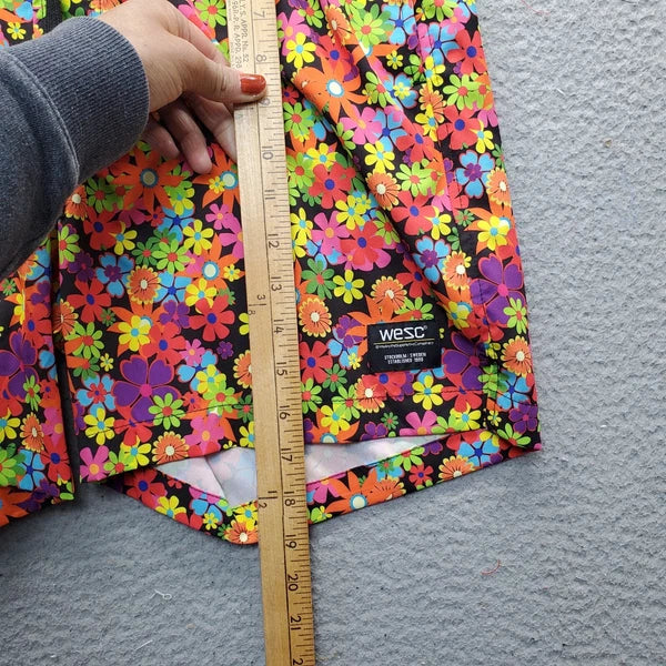 WeSC 2 Piece Pajama Set Unisex Large Multi Oden Flower Child AOP Short Sleeve