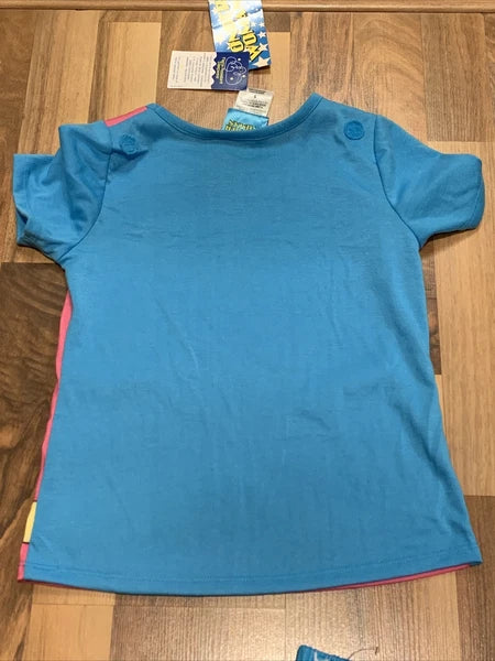 Wonder Woman (Sz 5) Kids Girls Character 3pc (Shirt, Pant, Cape) PJ Pajama Set