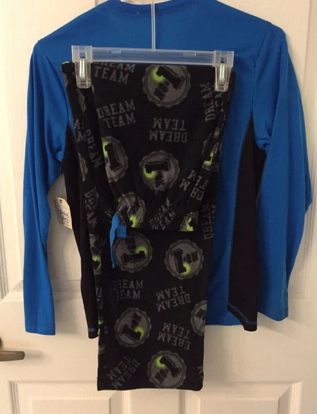 Faded Glory Boys 2 Piece Pajama Set L Sports, or  XS & L Varsity  NWT