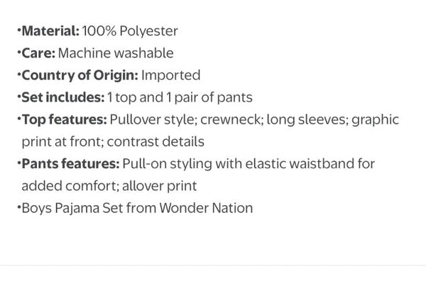 Wonder Nation  Pajamas Boys All Night Gamer Glow In Dark Pjs Sz S XL XXL 6 14 16