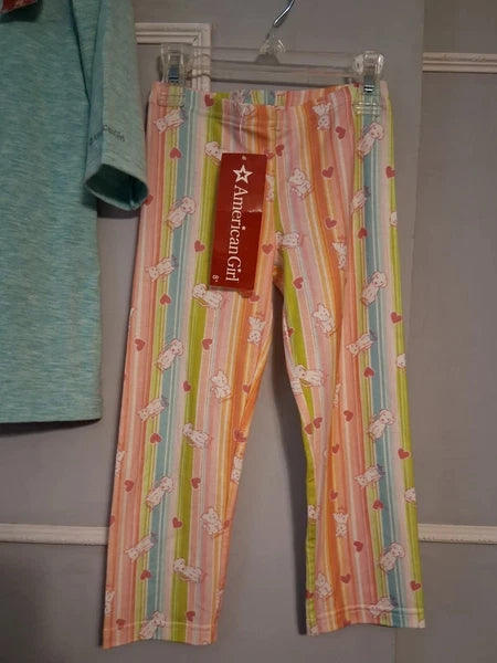 NWT American Girl HONEY PUPPY Pajama Set Child Size XS