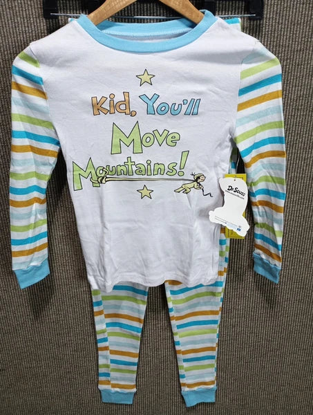 Dr Seuss Two-piece Pajama Set Kids Large New