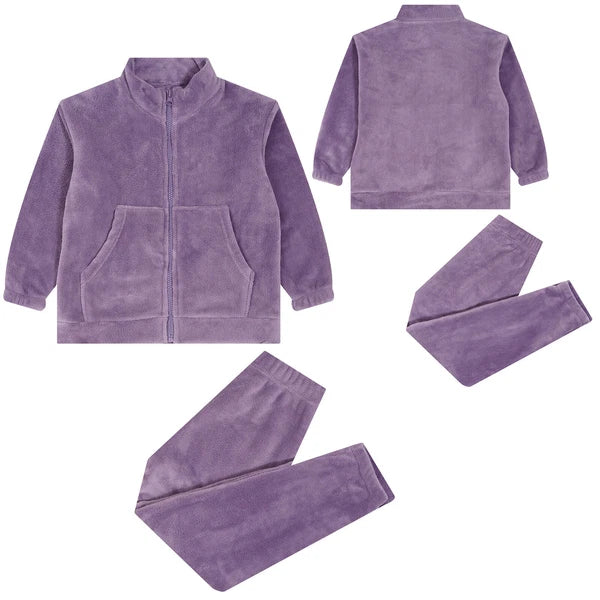 Kids Nightwear Teenagers Housewear Clothing Set Pyjama Set Matching Warm-