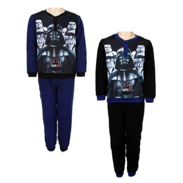 Disney Boys Thermal Fleece Kids Pyjamas