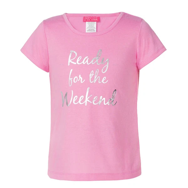 Saint Eve Girls Youth 3 Piece PJ Sleepwear Set - Sizes: XS (5/6)