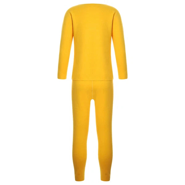 Kids Boys Girls Top With Trousers Cold Weather Loungewear Warm Homewear Pyjama