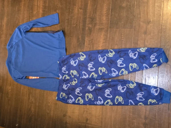 Wonder Nation  Pajamas Boys All Night Gamer Glow In Dark Pjs Sz S XL XXL 6 14 16