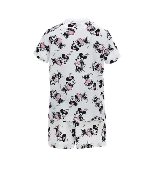 WHITE GLITTER GLAM PAJAMA SET